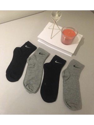 Ays Socks Boutique 4'lü Tenis Boy Kolej Çorap