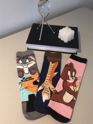 Ays Socks Boutique 3'lü Disney Unisex Çorap