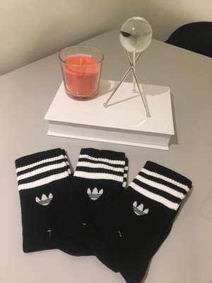 Ays Socks Boutique 3'lü Tenis Boy Üç Çizgili Çorap