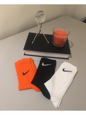 Ays Socks Boutique 3'lü Pamuklu Tenis Boy Kolej  Çorap