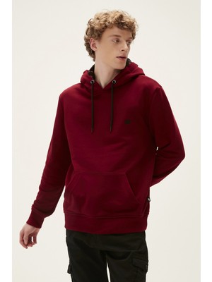 Bad Bear Bad Neck Hoodıe Bordo Erkek Sweatshirt 22.02.12.032-C65