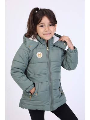 Toontoy Kids Toontoy Kız Çocuk Kapüşonlu Içi Kürklü Mont