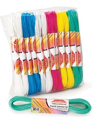 Omnisoft Flr FT522 Pvc Çamaşır Ipi 10 Metre 12'li Paket