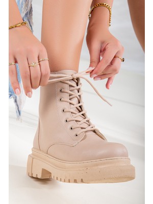 Daxtors Kadın Kışlık Bot Yüksek Topuklu Suya Dayanıklı Malzeme ile Rahat Kullanım