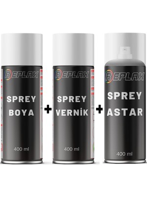 Replax Renault Scenic 903 Petrol Yeşili Sprey Rötuş Boyası + Vernik + Astar