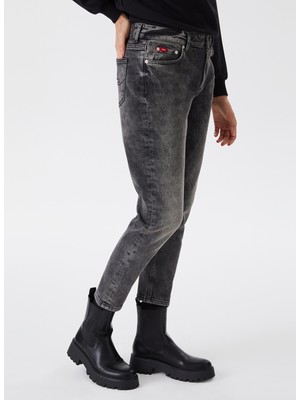 Lee Cooper Normal Bel Ankle Paça Rahat Kadın Denim Pantolon 231 Lcf 121026 Funny Easter Venom