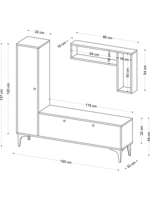 Decormet Pera Tv Ünitesi