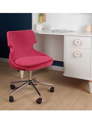 Ofisandalyesi Simge Çalışma  Koltuğu Koyu Pembe)