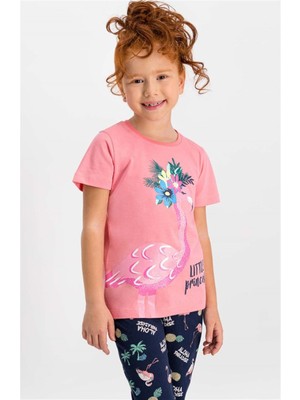 RolyPoly 1769 Kısa Kollu Kız Çocuk Pijama Takımı