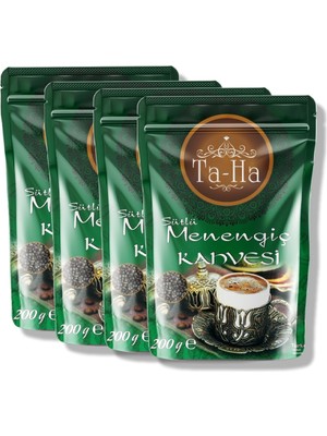 Ta-Ha Kahve Sütlü Menengiç Kahvesi 4 x 200 gr
