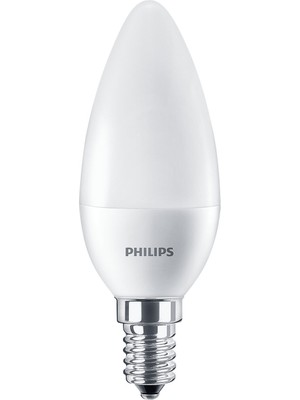 Philips Corepro LED Candle 7w - 60W Sarı Işık 2700K E14 Ince Duy Mum Buji LED Ampul 1AD