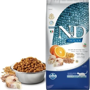 N-D Ocean Düşük Tahıllı Balıklı Portakallı Yetişkin Kedi Maması 5 kg