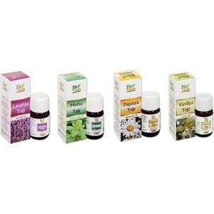 Bio Vitals Lavanta Melisa Papatya Vanilya-Aromatik Masaj-Cilt Bakım Yağ Seti