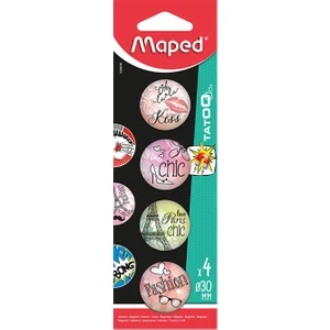 Tatoo Mıknatıs - 4'Lü Karışık Renk Blister