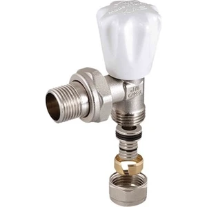 Pex Radyatör Vanası - Köşe - 1/2 - Hafif Tip - Eco