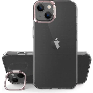 Kip GSM Apple iPhone 14 Kılıf Metal Lens Korumalı Standlı Skuba Kapak
