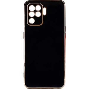 Kip GSM Oppo Reno 5 Lite Kılıf Parlak Kenarlı  Kamera Korumalı Bark Kapak