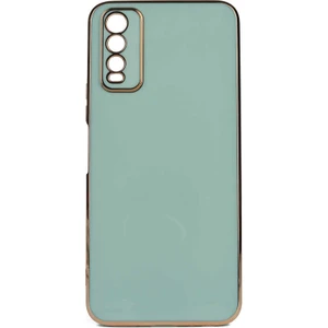 Kip GSM Vivo Y11S Kılıf Parlak Kenarlı  Kamera Korumalı Bark Kapak