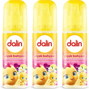 Bebek Kolonyası Çiçek Bahçesi 150 ml x 3 Adet