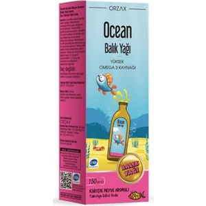 Ocean Balık Yağı Şurup Karışık Meyve Aromalı 150ML