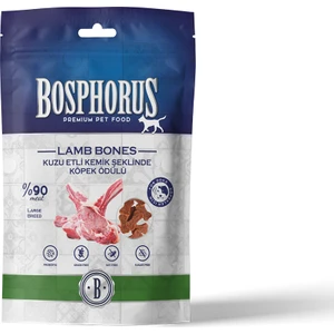 Kuzu Etli Kemik Şeklinde Köpek Ödülü 80 gr