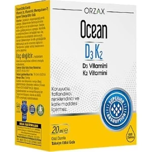 Ocean D3K2 Vitamin Damla 20 ml