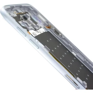 Samsung Galaxy Muadil J7 Pro J730 Gri Gümüş Kasa Kapak