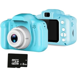 Mini 1080P Çocuklar Için Dijital Fotoğraf Makinesi 8 GB Sd Kartlı Hdoyunyüklü