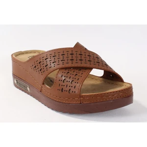 DZA37-3025 Taba Günlük Ortopedik Kadın Terlik