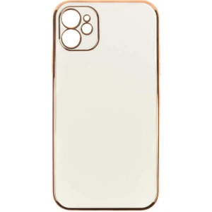 Apple iPhone 11 Kılıf Gold Köşeli Renkli Lüx Kapak