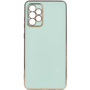 Galaxy A33 5g Kılıf Gold Köşeli Renkli Lüx Kapak
