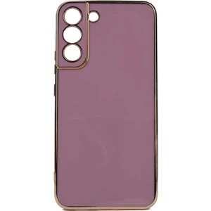 Galaxy S22 Plus Kılıf Gold Köşeli Renkli Lüx Kapak
