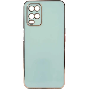 Oppo A54 4g Kılıf Gold Köşeli Renkli Lüx Kapak