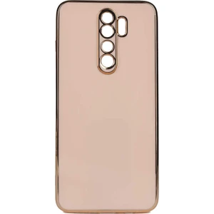 Xiaomi Redmi Note 8 Pro Kılıf Gold Köşeli Renkli Lüx Kapak