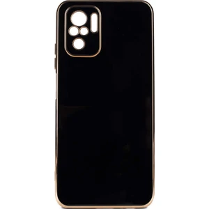 Xiaomi Redmi Note 10 Kılıf Gold Köşeli Renkli Lüx Kapak