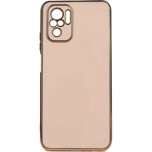 Xiaomi Redmi Note 10 Kılıf Gold Köşeli Renkli Lüx Kapak