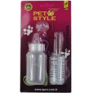 Pet Style Yavru Kedi Köpek Biberon Seti 50 ml