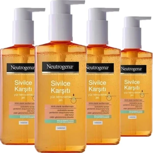 Visibly Clear Yağsız Yüz Temizleme Jeli 200 ml x 4