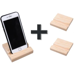 Ahşap Telefon Tutacağı Telefon sıtandı 3'lü set