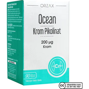 Ocean Krom Pikolinat 200 Mcg 90 Kapsül