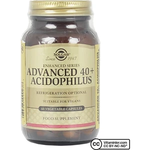 Advanced 40+ Acidophilus 60 Kapsül
