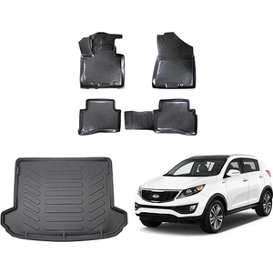 Kia Sportage 2016-2021 Rizline 3D Paspas ve Bagaj Havuzu