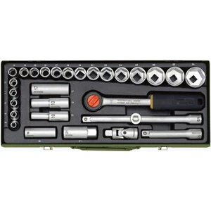 Proxon 1/2" Cırcır Kollu Lokma Takımı - 29 Parça