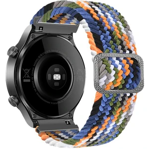 Amazfit Pace Için Esnek Örgülü Kumaş Kordon Kayış - KY29