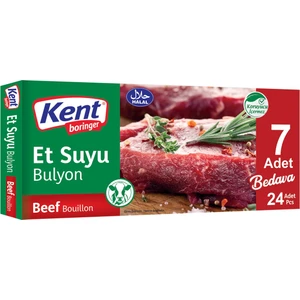 Kent Boringer Küp Bulyon Et Suyu 24'lü
