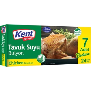 Kent Boringer Küp Bulyon Tavuk Suyu 24'lü