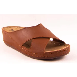 DZA37-1802 Taba Günlük Ortopedik Kadın Terlik