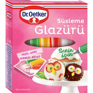 Dr. Oetker Süsleme Glazürü 76 gr