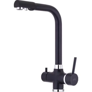 Arıtma Tek Gövde Eviye Bataryası Siyah 379S