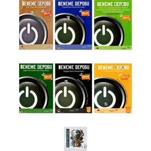 Deneme Deposu Yayınları 2023 Deneme Deposu Yayınları Tyt-Ayt Matematik Deneme Seti 6 Kitap (Hediyeli)